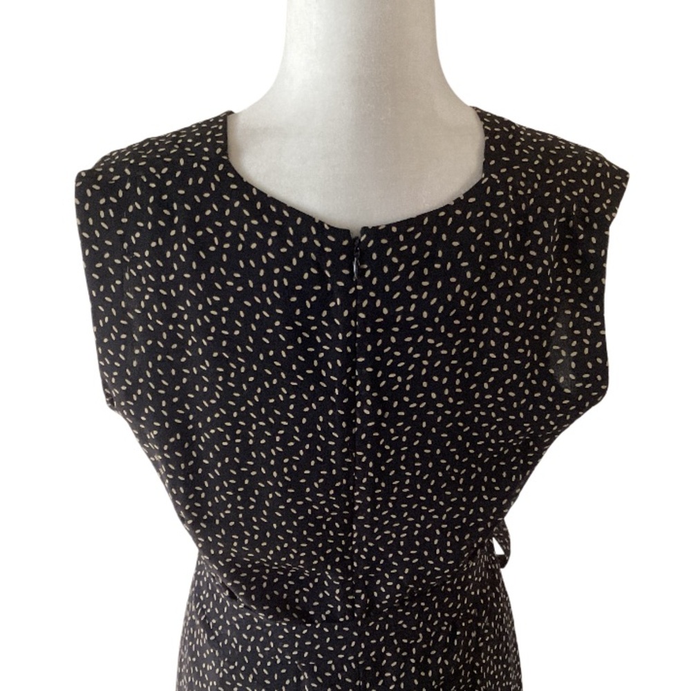 Talbots Pure Silk Sleeveless V-neck Wrap Maxi Dress 18 - Picture 6 of 9